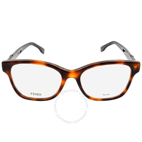 Fendi Demo Square Ladies Eyeglasses FF 0276 0086 51